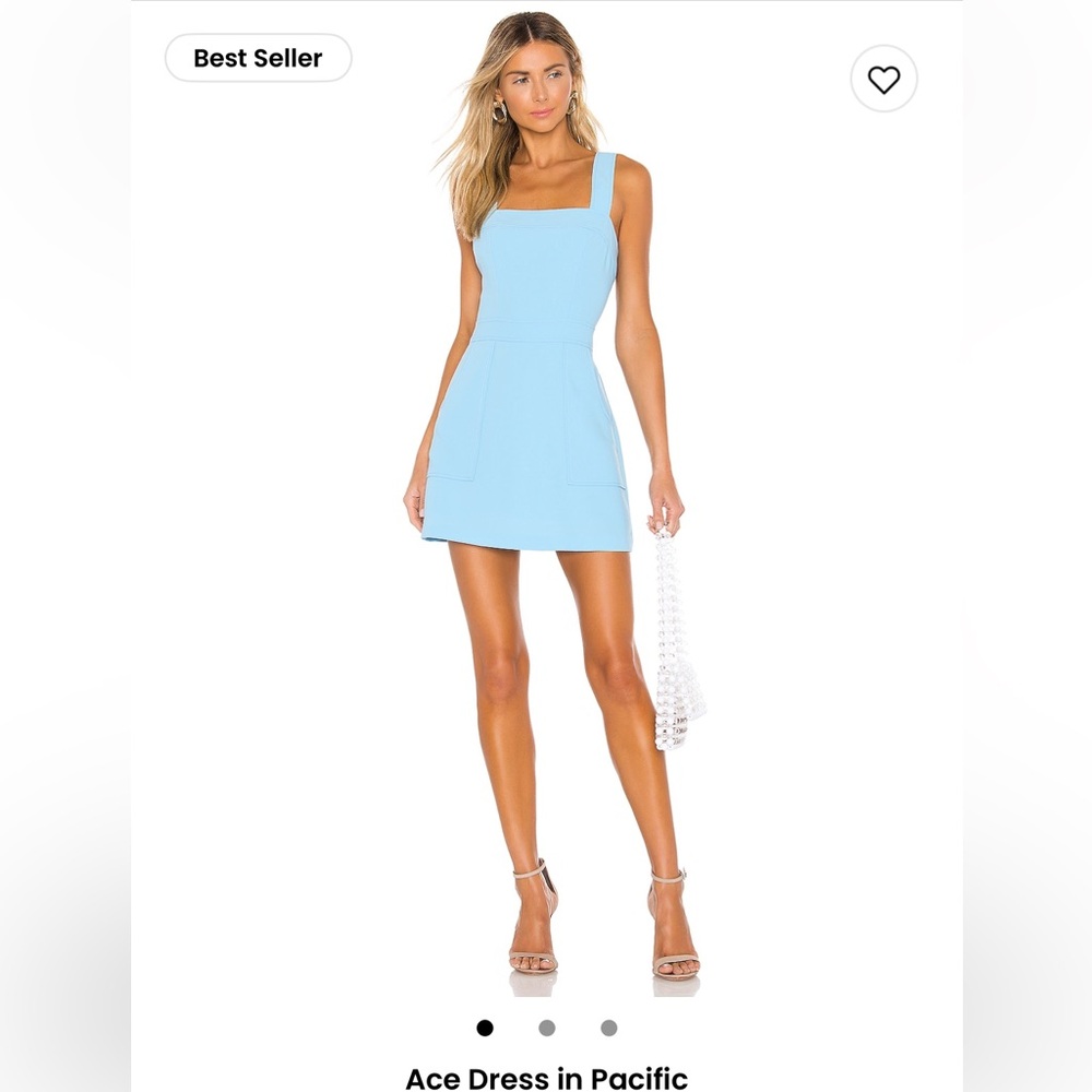 Amanda Uprichard Ace Dress in Pacific - Size Small (S)